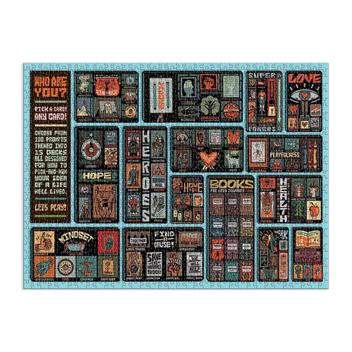 Who Are You? 1000 Piece Jigsaw Puzzle Galison - for just $19.99! 