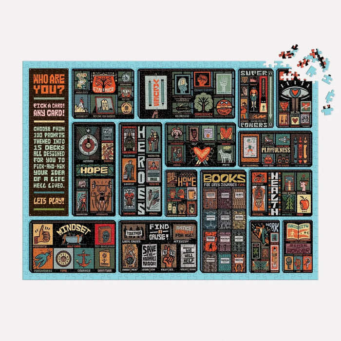 Who Are You? 1000 Piece Jigsaw Puzzle Galison - for just $19.99! 