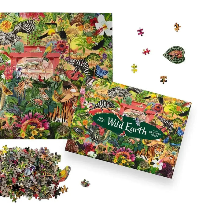 Wild Earth 1000 Piece Jigsaw Puzzle Laurence King - for just $24.99! 