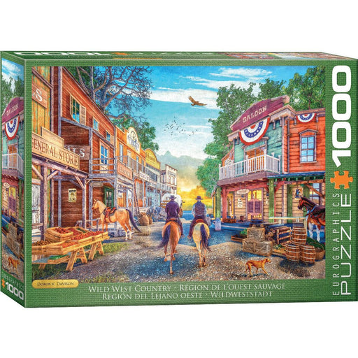 Wild West Country 1000 Piece Jigsaw Puzzle Eurographics - for just $19.99! 