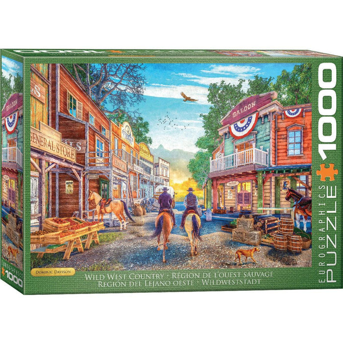 Wild West Country 1000 Piece Jigsaw Puzzle Eurographics - for just $19.99! 
