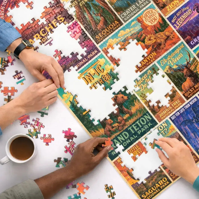 Wild West National Parks 500 Piece Jigsaw Puzzle Whimsigo - for just $24.99! 