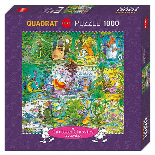 Wildlife Cartoon Classics 1000 Piece Jigsaw Puzzle Heye - for just $29.99! 