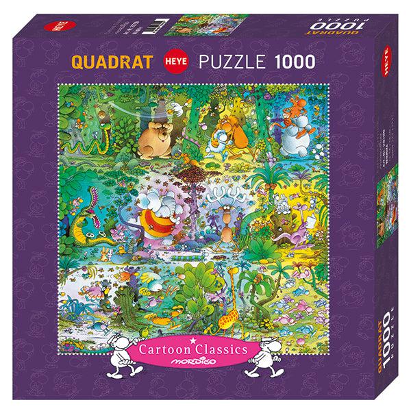 Wildlife Cartoon Classics 1000 Piece Jigsaw Puzzle Heye - for just $29.99! 