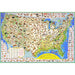 Wildlife Map 2000 Piece Jigsaw Puzzle NYPC - for just $34.99! 