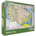 Wildlife Map 2000 Piece Jigsaw Puzzle NYPC - for just $34.99! 