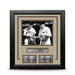 Ted Williams and Babe Ruth 8" x 10" Framed Baseball Legends Photo with Engraved Autographs - for just $79.99! 