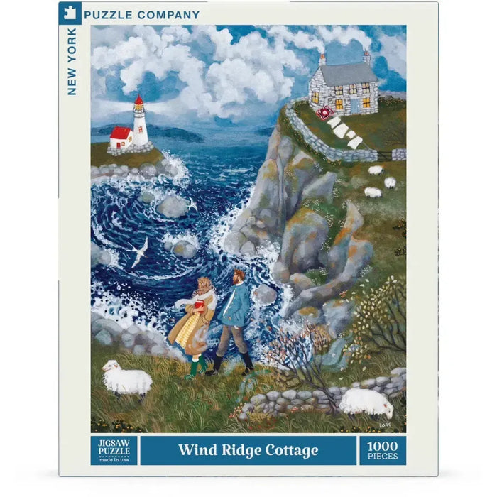 Wind Ridge Cottage 1000 Piece Jigsaw Puzzle NYPC - for just $24.99! 