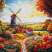 Windmill on the Farm 500 Piece Jigsaw Puzzle Springbok - for just $17.99! 