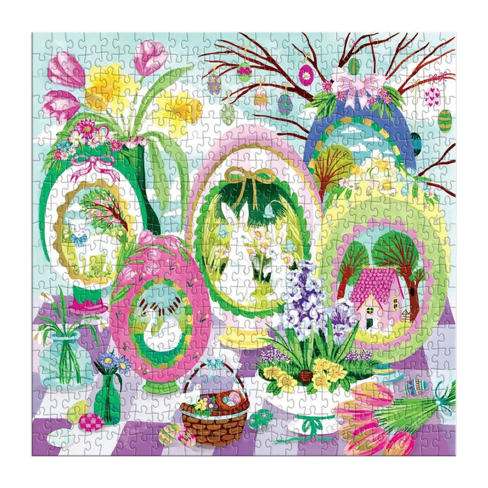 Windows to Spring 500 Piece Jigsaw Puzzle Galison - for just $17.99! 