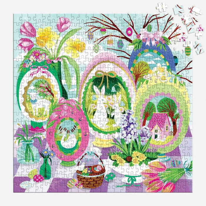 Windows to Spring 500 Piece Jigsaw Puzzle Galison - for just $17.99! 