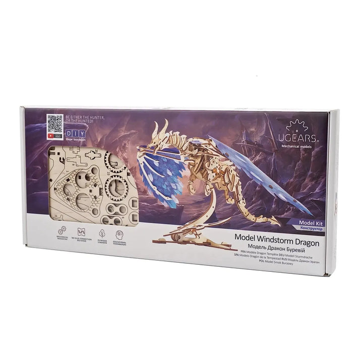 Windstorm Dragon 3D Wood Model Kit UGEARS - for just $56.99! 