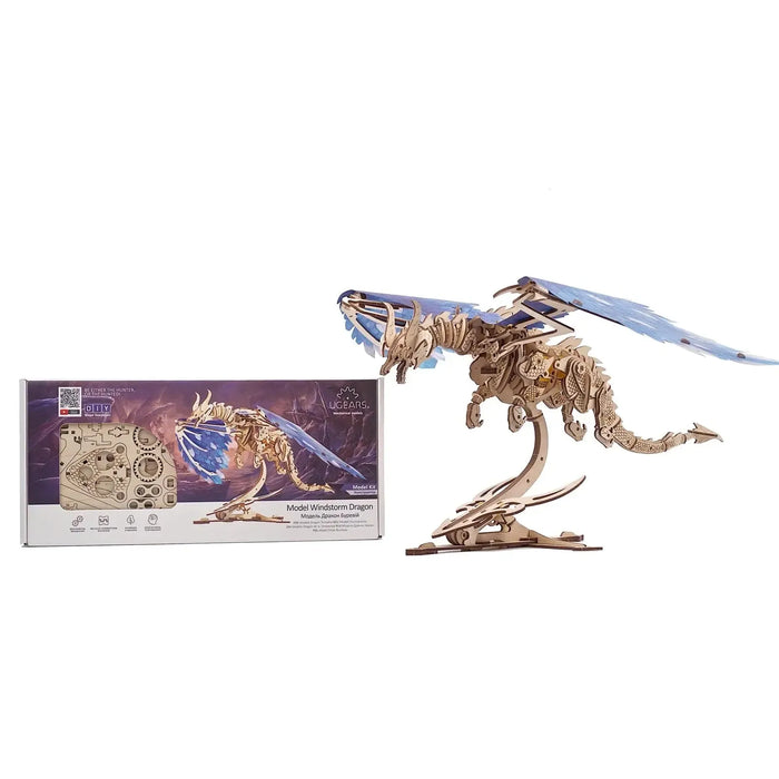 Windstorm Dragon 3D Wood Model Kit UGEARS - for just $56.99! 
