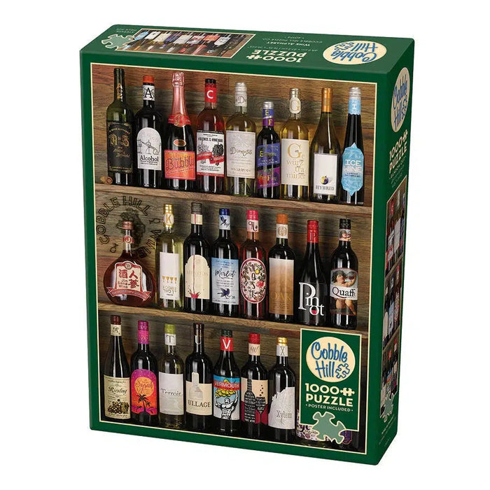 Wine Alphabet 1000 Piece Jigsaw Puzzle Cobble Hill - for just $19.99! 