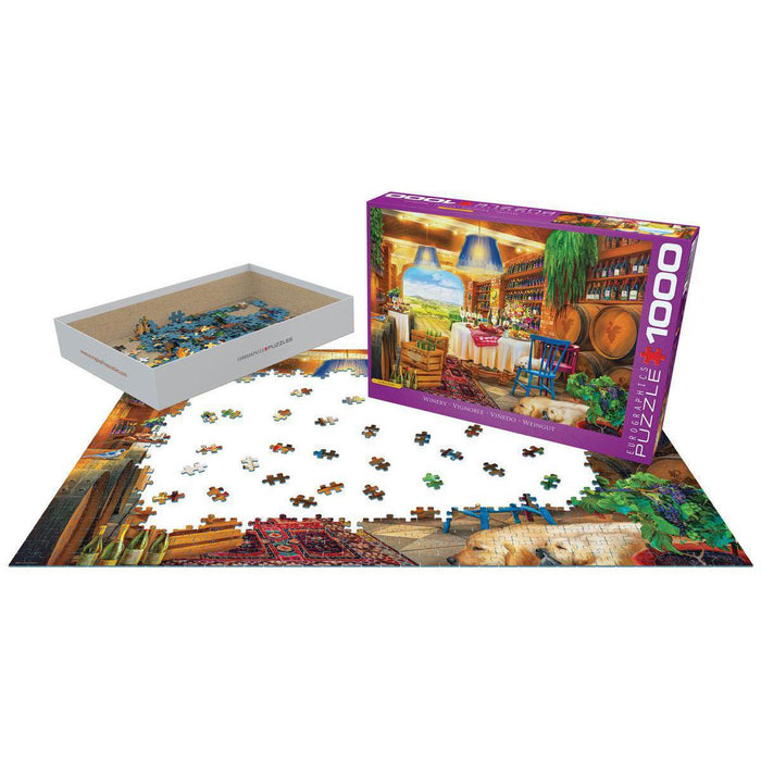 Winery 1000 Piece Jigsaw Puzzle Eurographics - for just $19.99! 