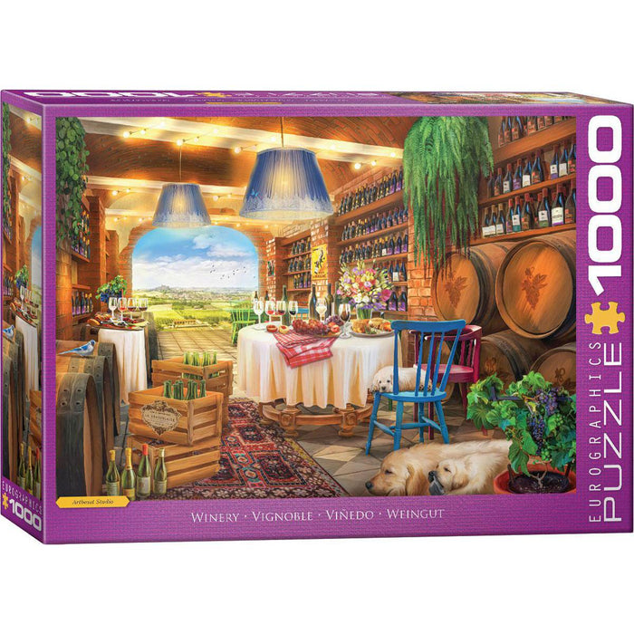 Winery 1000 Piece Jigsaw Puzzle Eurographics - for just $19.99! 