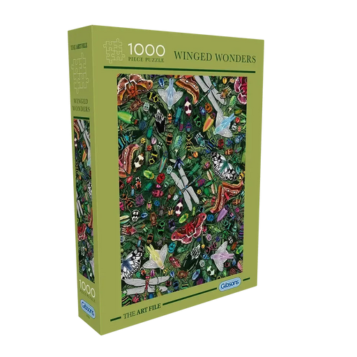Winged Wonders 1000 Piece Jigsaw Puzzle Gibsons - for just $24.99! 