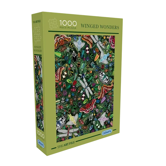 Winged Wonders 1000 Piece Jigsaw Puzzle Gibsons - for just $24.99! 