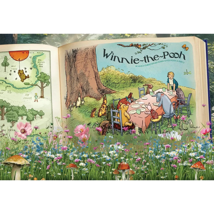 Winnie-The-Pooh Once Upon a Time 100 Large Piece Jigsaw Puzzle Cobble Hill - for just $14.99! 