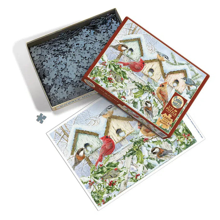 Winter Chorus 275 Large Piece Jigsaw Puzzle Cobble Hill - for just $17.99! 