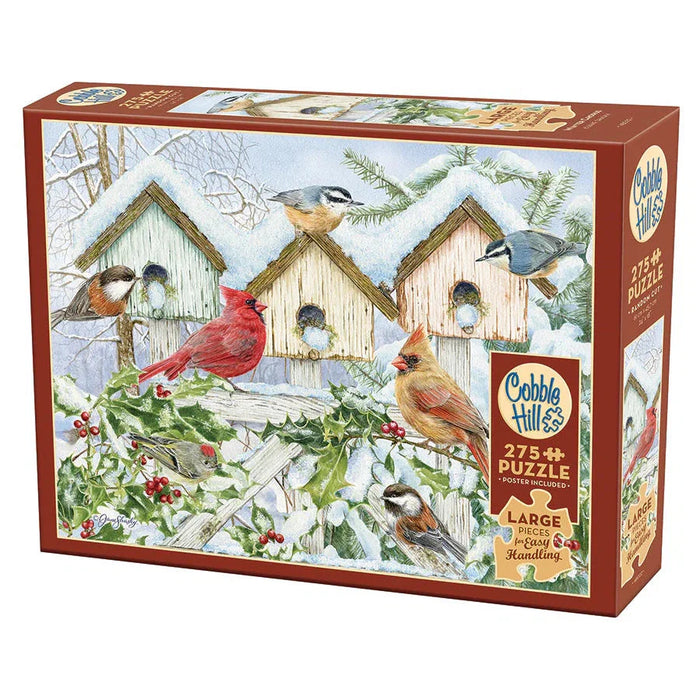 Winter Chorus 275 Large Piece Jigsaw Puzzle Cobble Hill - for just $17.99! 