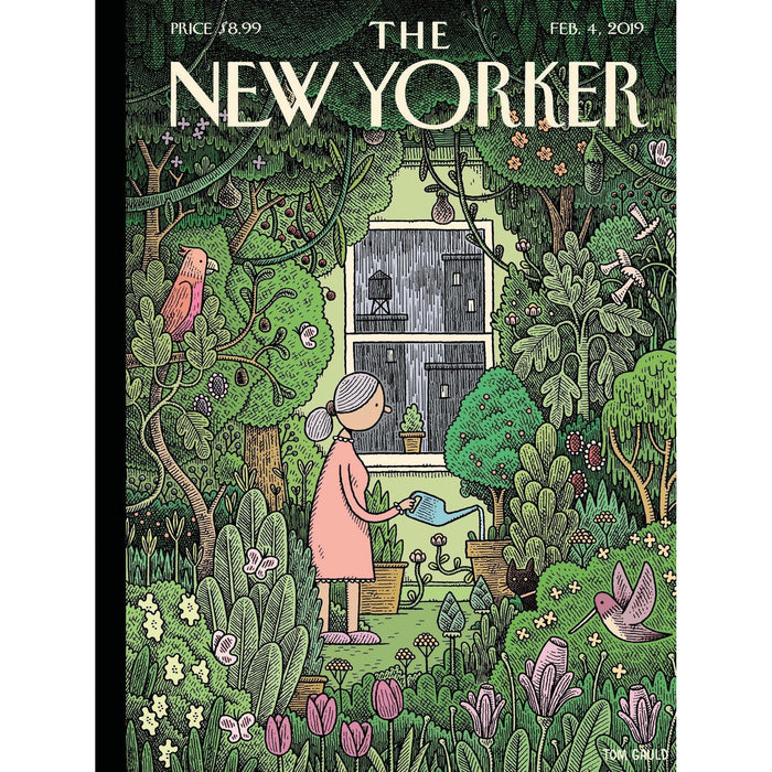 Winter Garden The New Yorker 500 Piece Jigsaw Puzzle NYPC - for just $26.99! 