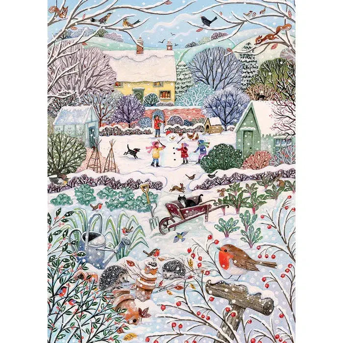 Winter Holidays 500 Piece Jigsaw Puzzle Cobble Hill - for just $17.99! 