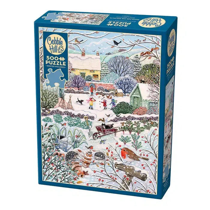 Winter Holidays 500 Piece Jigsaw Puzzle Cobble Hill - for just $17.99! 