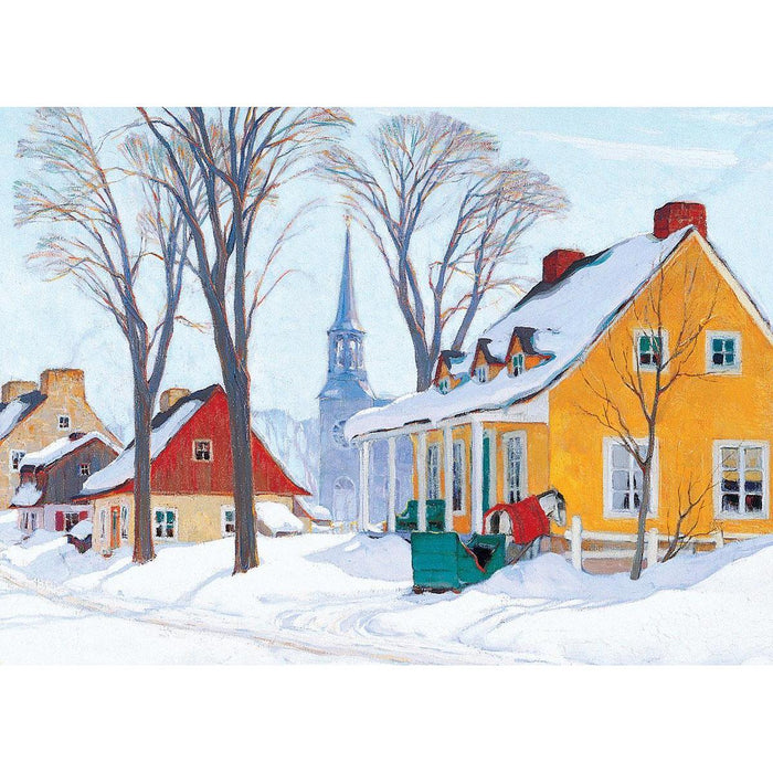 Winter Morning in Baie-Saint-Paul 1000 Piece Jigsaw Puzzle Eurographics - for just $21.99! 