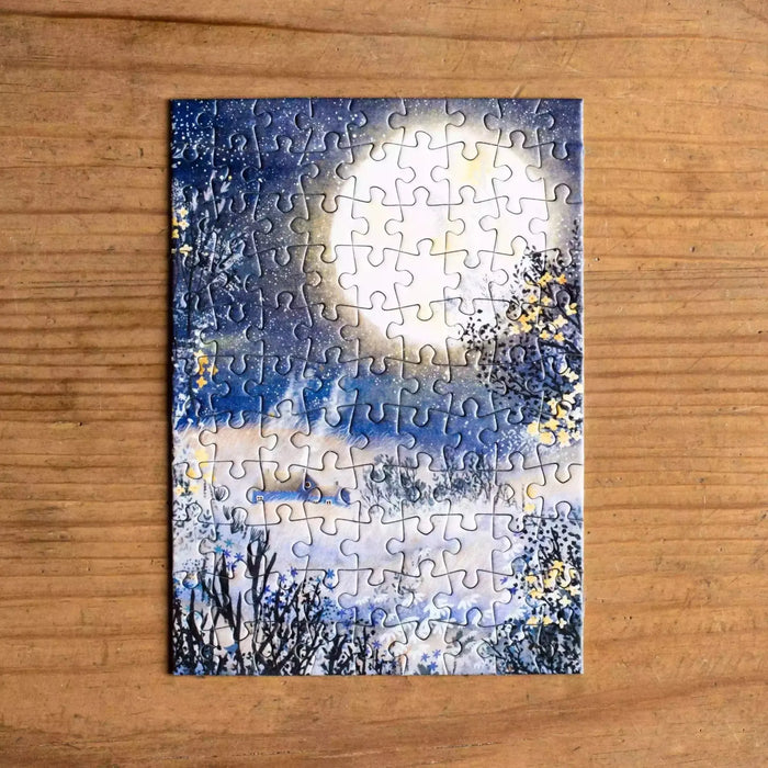 Winter Night 99 Piece Mini Jigsaw Puzzle Trevell - for just $11.99! 