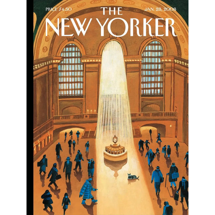Winter Pleasures The New Yorker 500 Piece Jigsaw Puzzle NYPC - for just $26.99! 