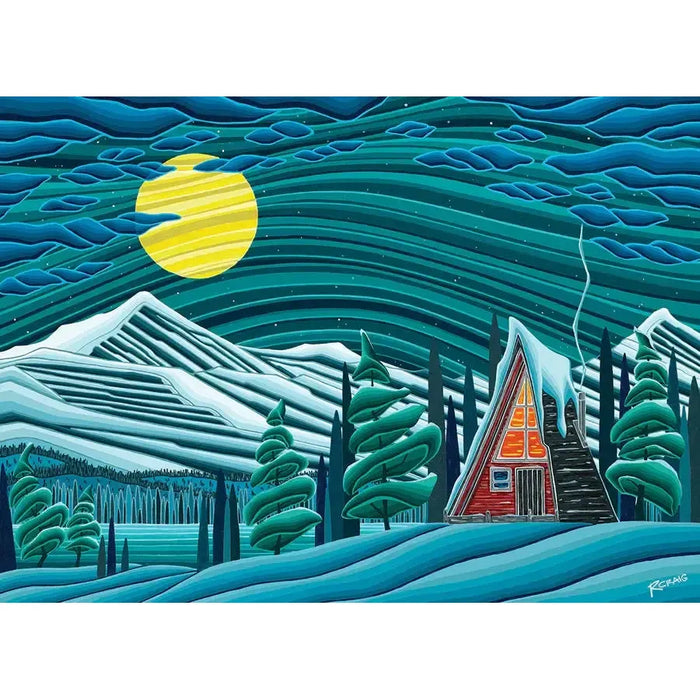 Winter Tranquility 1000 Piece Jigsaw Puzzle Cobble Hill - for just $19.99! 