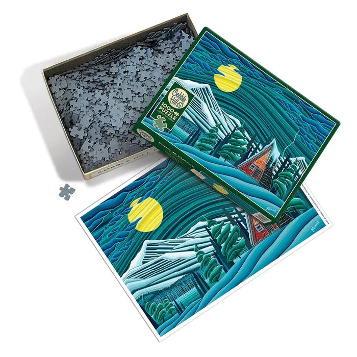 Winter Tranquility 1000 Piece Jigsaw Puzzle Cobble Hill - for just $19.99! 