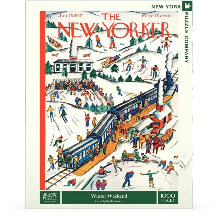 Winter Weekend 1000 Piece Jigsaw Puzzle NYPC - for just $28.99! 