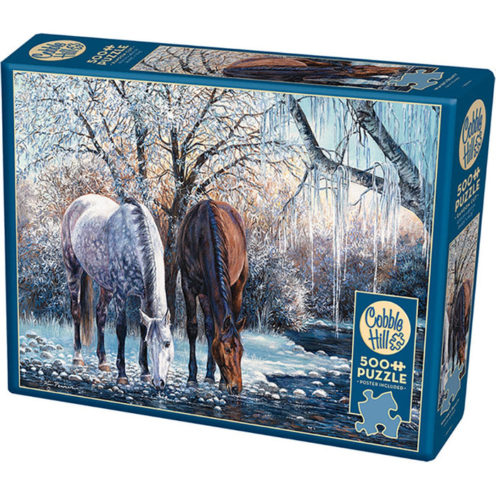 Winter's Beauty 500 Piece Jigsaw Puzzle Cobble Hill - for just $18.99! 
