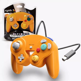 Front box and item view for Wired Controller - Spice Orange For Nintendo GameCube® / Wii® / Wii U® / Switch® (XYAB)