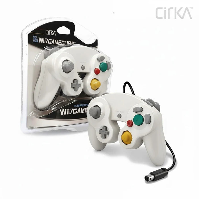 Wired Controller - Compatible With CameCube® / Wii® / Wii U® / Switch® (CirKA)