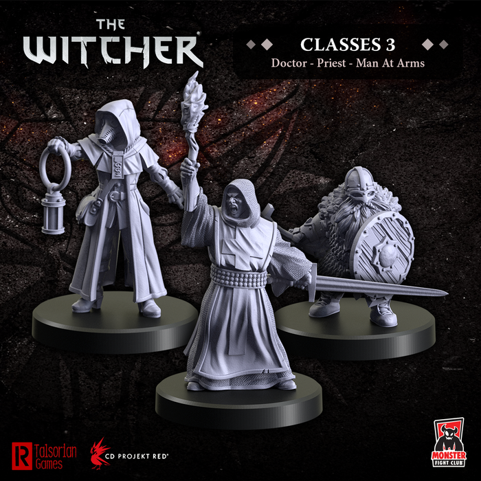 The Witcher RPG: Classes 3: Doctor, Priest, Man-at-Arms - for just $20! 