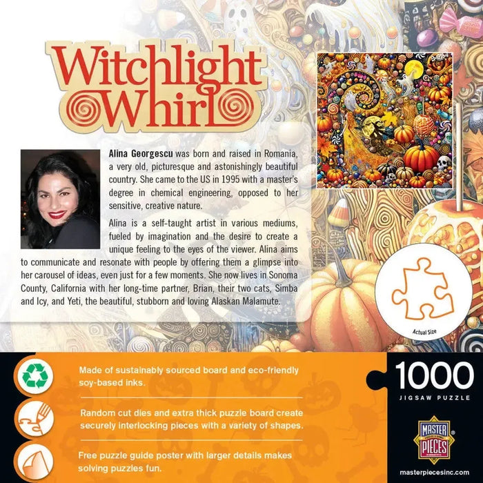 Witchlight Whirl 1000 Piece Jigsaw Puzzle MasterPieces - for just $17.99! 