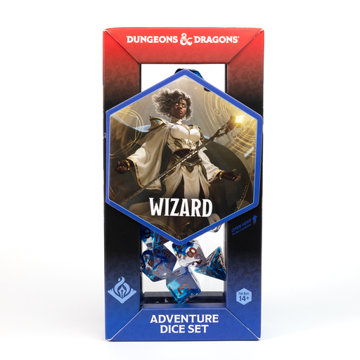 D&D Adventure Dice Set - Wizard Edition | Blue 16pc Collection - for just $24.99! 