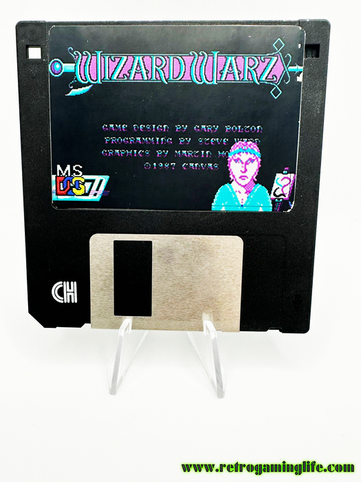 Wizard Warz Repro Floppy PC Game - for just $9.99! 