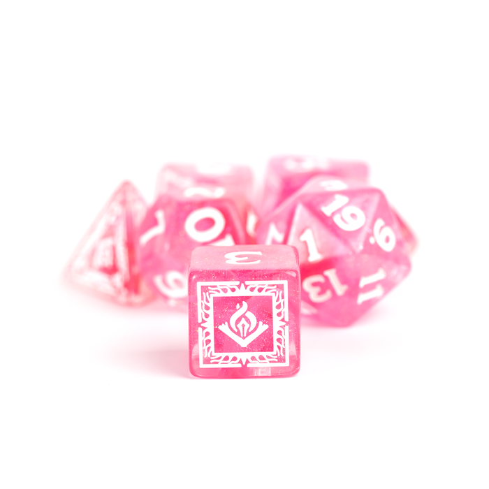 D&D Adventure Dice Set - Wizard Edition | Fuchsia 16pc Collection - for just $24.99! 