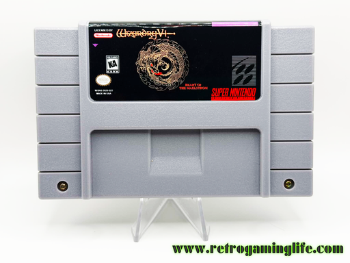 Wizardry V: Heart of the Maelstrom (Reproduction) – SNES - for just $34.99! 