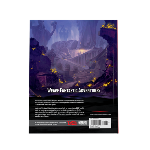Dungeons & Dragons - NEW Dungeon Master's Guide 2024 (Hardcover) - for just $49.99! 