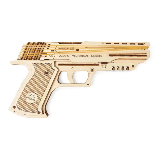 Wolf-01 Handgun 3D Wood Model Kit UGEARS - for just $29.99! 