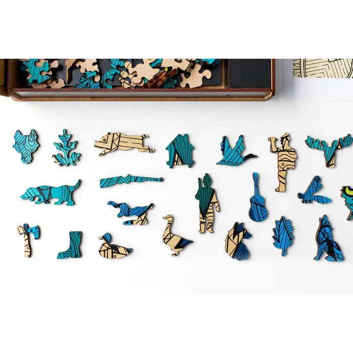 Wolf 250 Piece Wooden Jigsaw Puzzle Geek Toys - for just $99.99! 