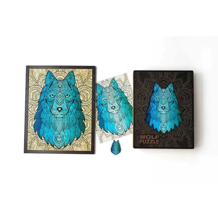 Wolf 250 Piece Wooden Jigsaw Puzzle Geek Toys - for just $99.99! 