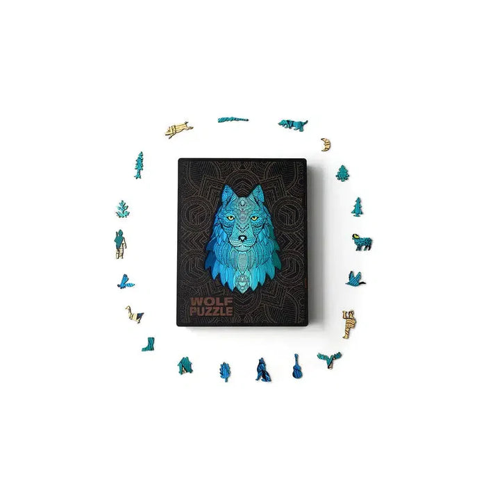 Wolf 250 Piece Wooden Jigsaw Puzzle Geek Toys - for just $99.99! 