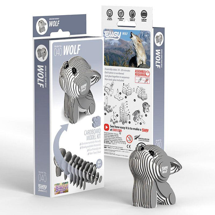 Wolf 3D Cardboard Model Kit Eugy - for just $11.99! 