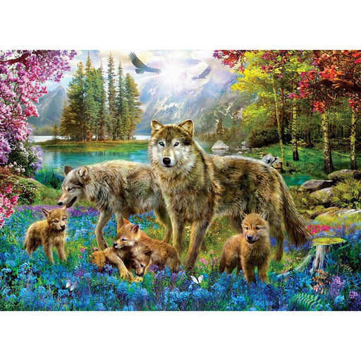 Wolf Lake Fantasy 500 Piece Jigsaw Puzzle Eurographics - for just $17.99! 